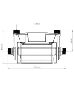 Turboboost Mk2 1.5 bar shower pump