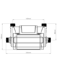 Turboboost Mk2+ 1.5 bar shower pump